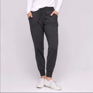 Athleta Black Lined City Joggers